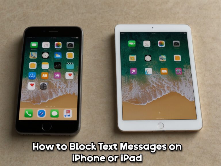 How to Block Text Messages on iPhone or iPad